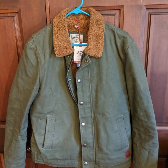 Iron & Resin Jackets & Coats Iron And Resin Waxed Nautilus Jacket Large Nwt Poshmark